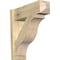 Ekena Millwork Funston Rough Sawn Craftsman Outlooker, Douglas Fir, 8"W x 26"D x 26"H OUT08X26X26FST04RDF - alternate 1